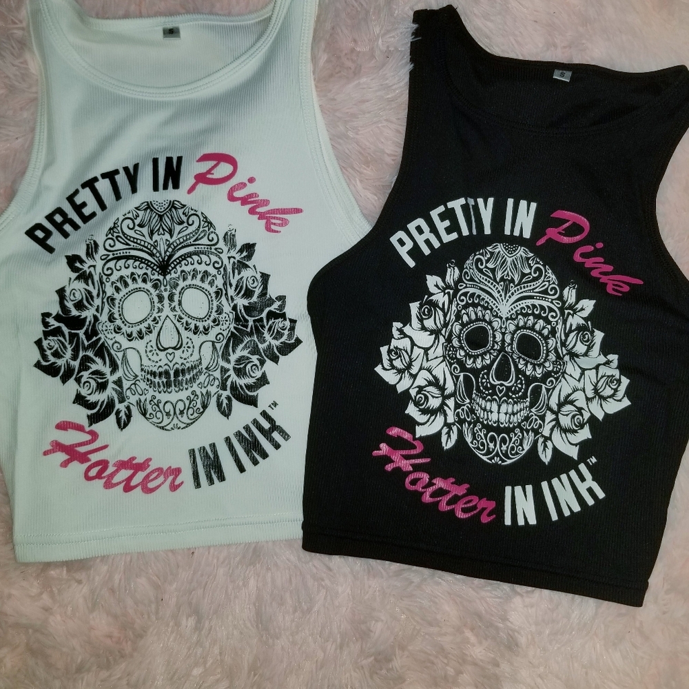 Crop top ribbed tank